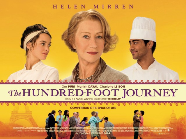 The Hundred-Foot Journey, USA, 2014, Lasse Hallström, Helen Mirren, Om Puri, Manish Dayal, Charlotte Le Bon