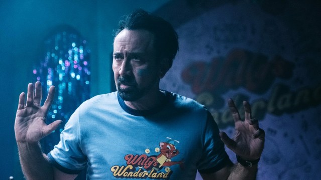 Willy's Wonderland (2021)
Nicolas Cage 
CR: Screen Media
